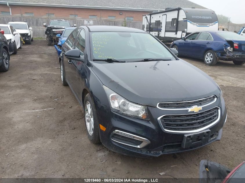 2015 Chevrolet Cruze Lt VIN: 1G1PC5SB0F7134131 Lot: 12019460