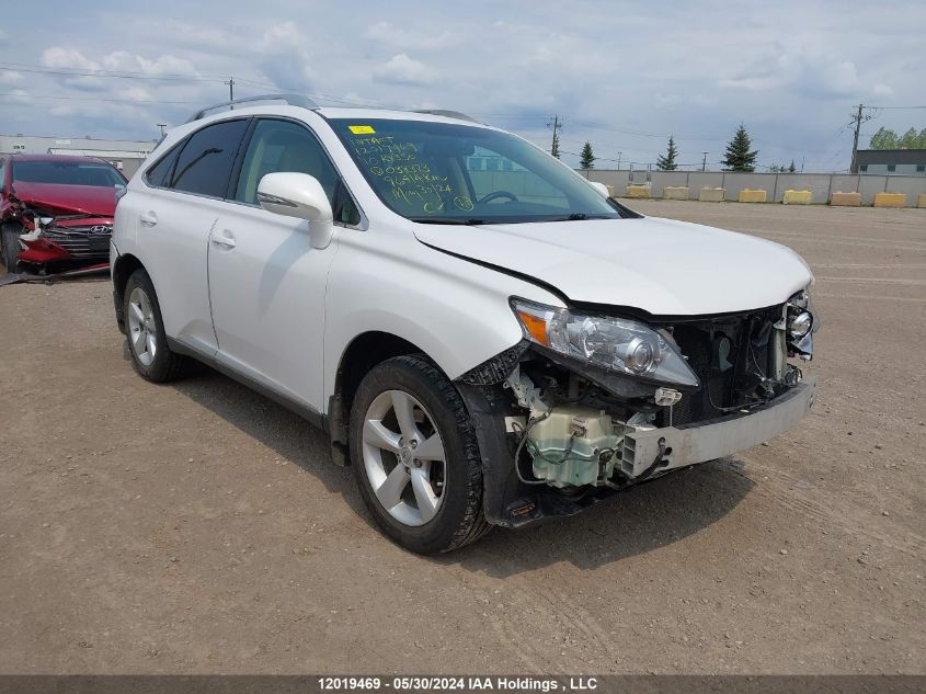 2010 Lexus Rx 350 VIN: 2T2BK1BA5AC038373 Lot: 12019469