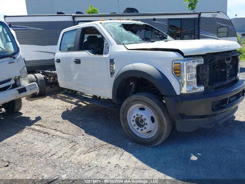 2019 Ford F550 Super Duty VIN: 1FD0W5HY4KEF25831 Lot: 12019471