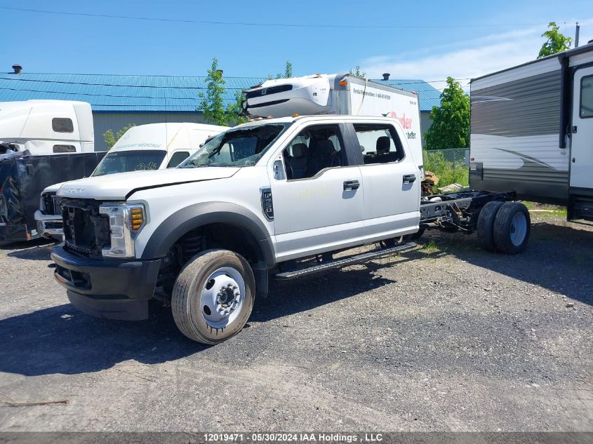 2019 Ford F550 Super Duty VIN: 1FD0W5HY4KEF25831 Lot: 12019471