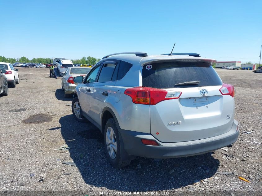 2013 Toyota Rav4 Le VIN: 2T3BFREV8DW015993 Lot: 12019473