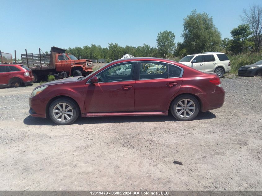 2013 Subaru Legacy 2.5I Premium VIN: 4S3BMGB61D3018390 Lot: 12019479