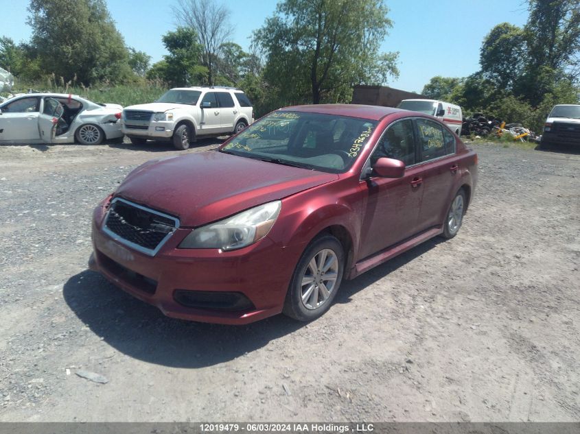 2013 Subaru Legacy 2.5I Premium VIN: 4S3BMGB61D3018390 Lot: 12019479