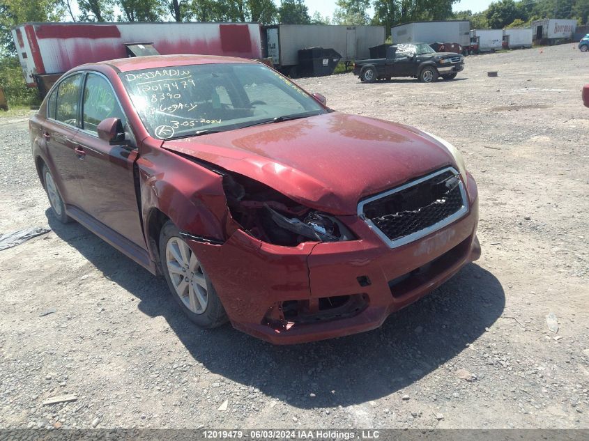 2013 Subaru Legacy 2.5I Premium VIN: 4S3BMGB61D3018390 Lot: 12019479