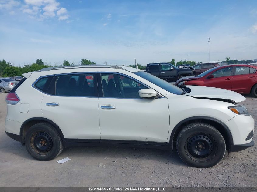 2015 Nissan Rogue VIN: 5N1AT2MV6FC753709 Lot: 12019484