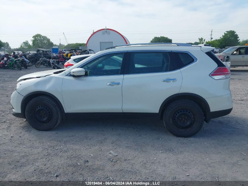 2015 Nissan Rogue VIN: 5N1AT2MV6FC753709 Lot: 12019484