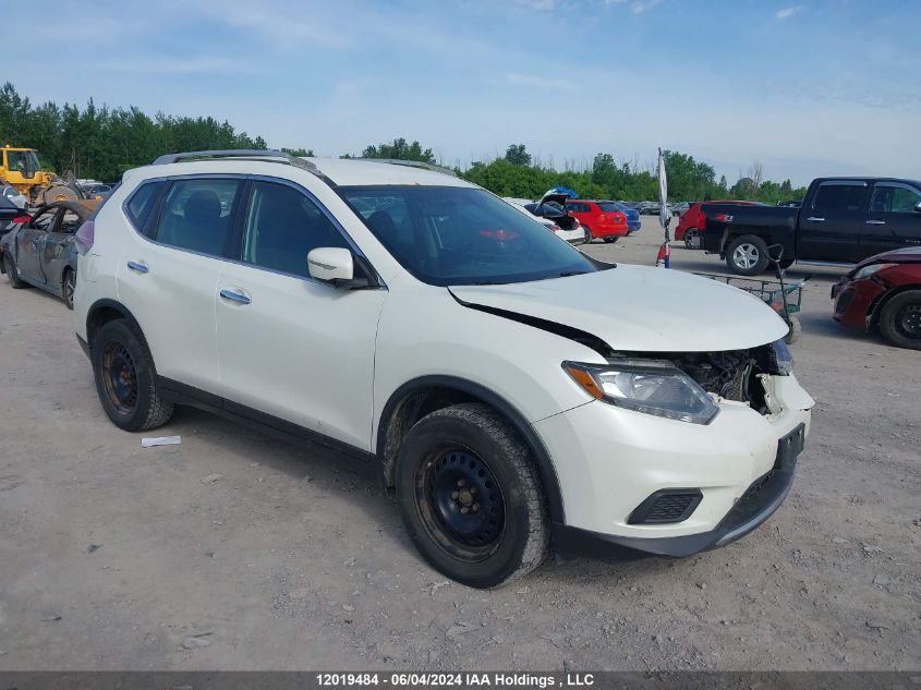 2015 Nissan Rogue VIN: 5N1AT2MV6FC753709 Lot: 12019484