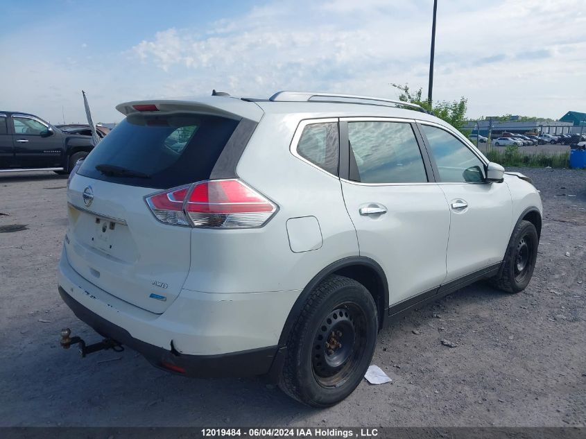 2015 Nissan Rogue VIN: 5N1AT2MV6FC753709 Lot: 12019484