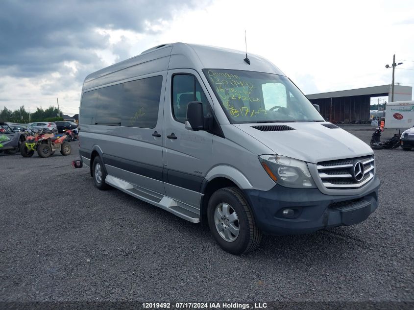 2016 Mercedes-Benz Sprinter Passenger Vans VIN: WDZBE8CD8GP272126 Lot: 12019492