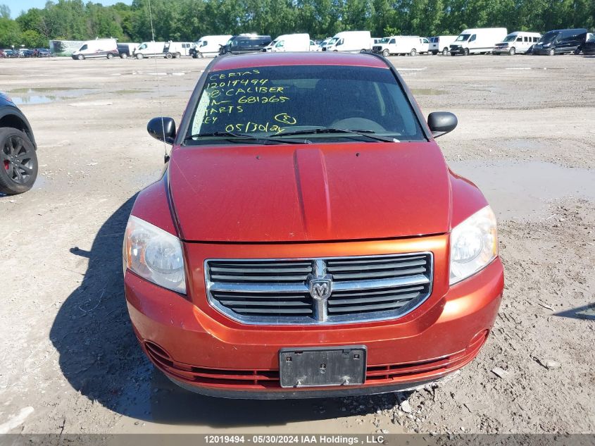 1B3HB48B88D681265 2008 Dodge Caliber Sxt