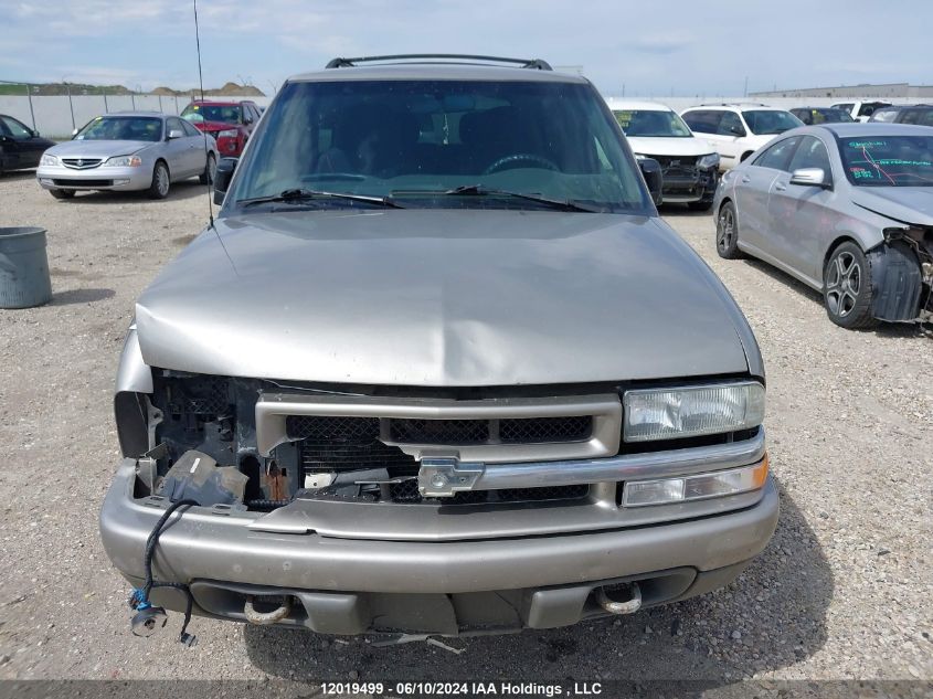 2005 Chevrolet Blazer VIN: 1GNCT18X35K107560 Lot: 12019499