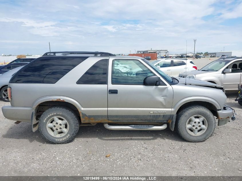 2005 Chevrolet Blazer VIN: 1GNCT18X35K107560 Lot: 12019499