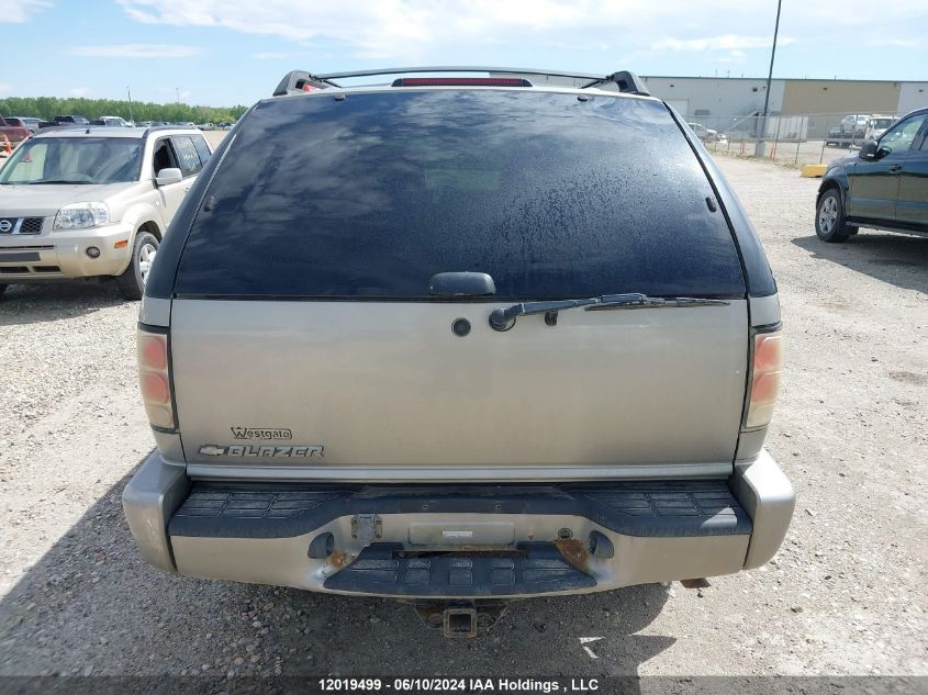 2005 Chevrolet Blazer VIN: 1GNCT18X35K107560 Lot: 12019499