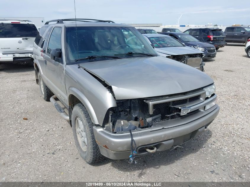 2005 Chevrolet Blazer VIN: 1GNCT18X35K107560 Lot: 12019499