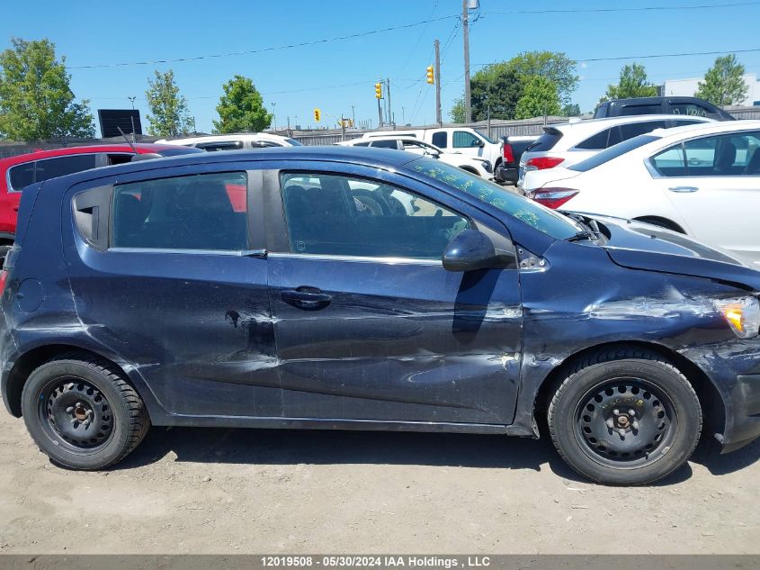 2015 Chevrolet Sonic Lt VIN: 1G1JC6SH2F4142765 Lot: 12019508