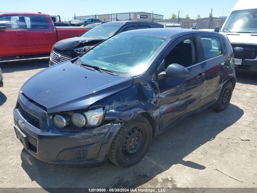 2015 Chevrolet Sonic Lt VIN: 1G1JC6SH2F4142765 Lot: 12019508