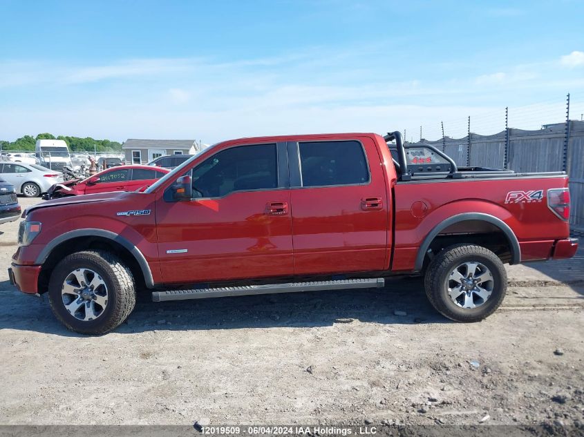 2014 Ford F150 Supercrew VIN: 1FTFW1ETXEKD77853 Lot: 12019509