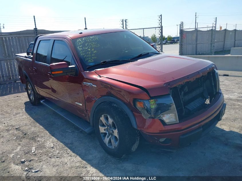 2014 Ford F150 Supercrew VIN: 1FTFW1ETXEKD77853 Lot: 12019509