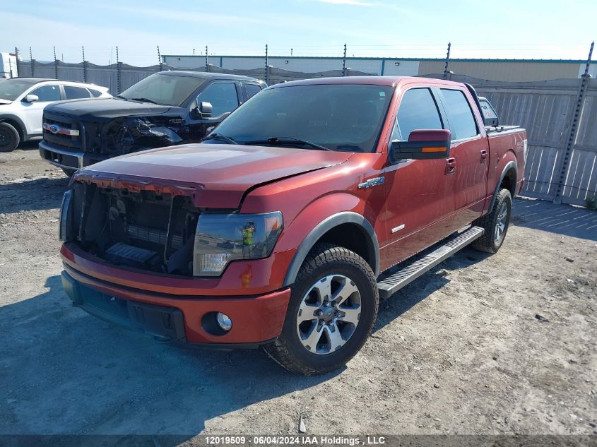 2014 Ford F150 Supercrew VIN: 1FTFW1ETXEKD77853 Lot: 12019509