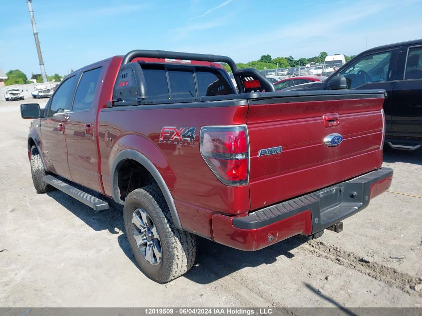 2014 Ford F150 Supercrew VIN: 1FTFW1ETXEKD77853 Lot: 12019509