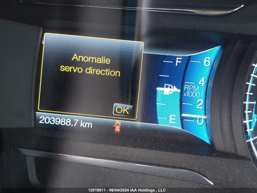 2013 Ford Flex Sel VIN: 2FMHK6C86DBD04726 Lot: 12019511