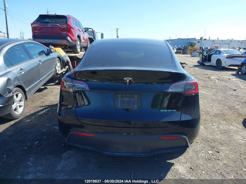 2022 Tesla Model Y VIN: 7SAYGDEE3NF468519 Lot: 12019537