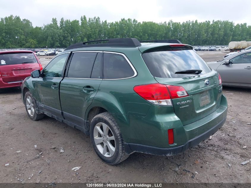 2013 Subaru Outback VIN: 4S4BRGGC3D3240294 Lot: 12019550