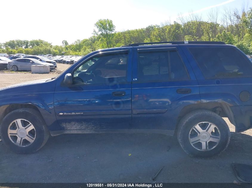 2002 Chevrolet Trailblazer VIN: 1GNDT13S622237618 Lot: 12019551