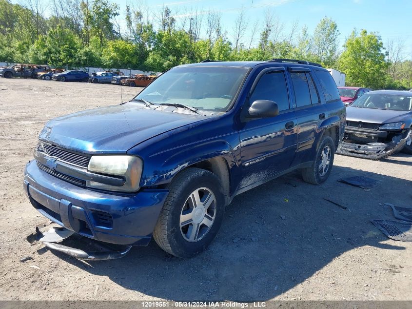 2002 Chevrolet Trailblazer VIN: 1GNDT13S622237618 Lot: 12019551