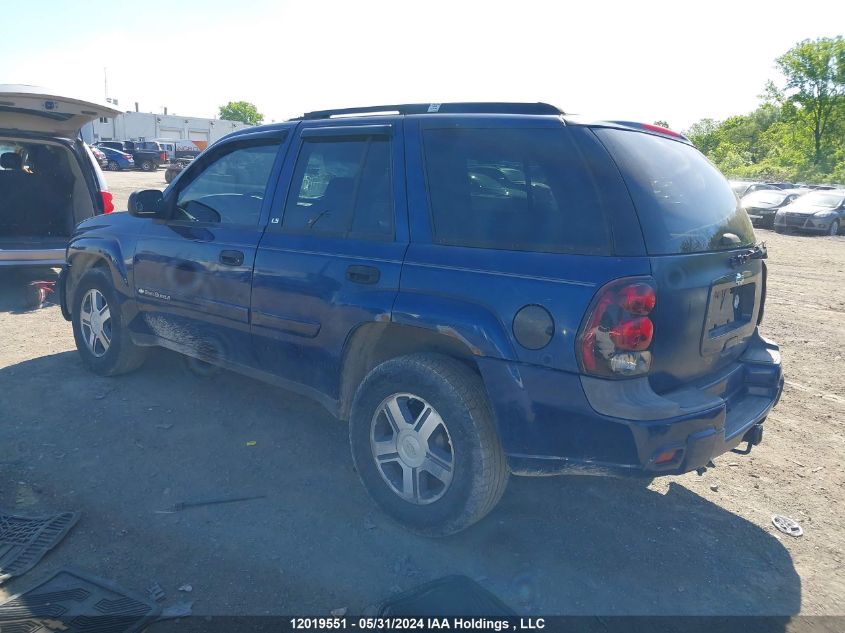 2002 Chevrolet Trailblazer VIN: 1GNDT13S622237618 Lot: 12019551