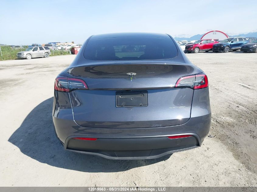 2023 Tesla Model Y VIN: LRWYGDEEXPC010129 Lot: 12019563