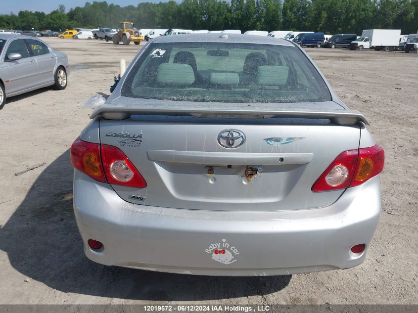 2009 Toyota Corolla Le VIN: 2T1BU40E09C118956 Lot: 12019572