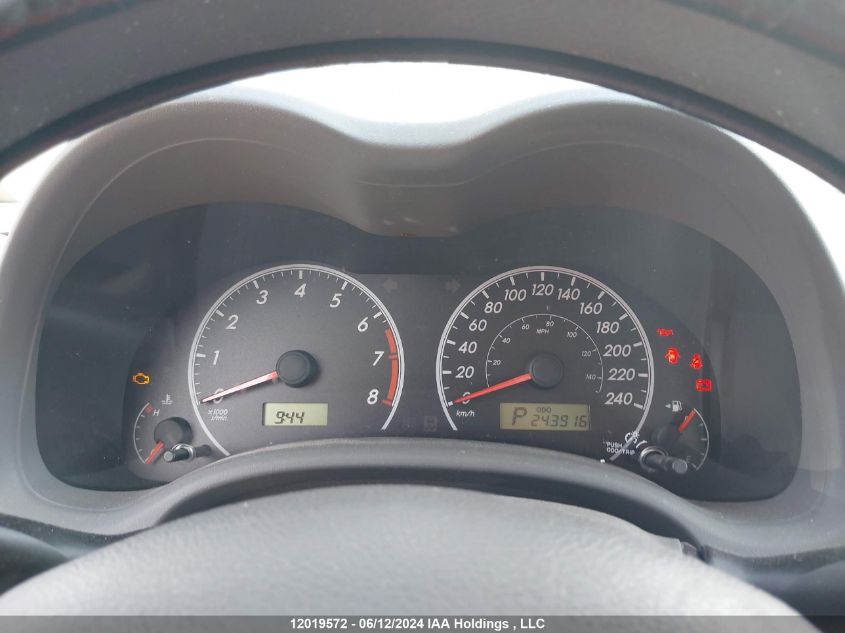 2009 Toyota Corolla Le VIN: 2T1BU40E09C118956 Lot: 12019572