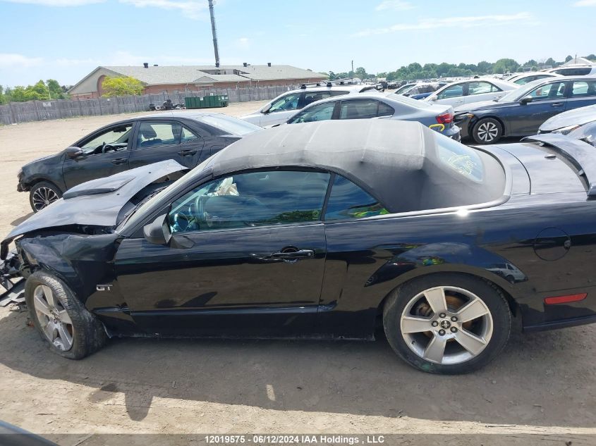 2007 Ford Mustang Gt VIN: 1ZVFT85H575313005 Lot: 12019575