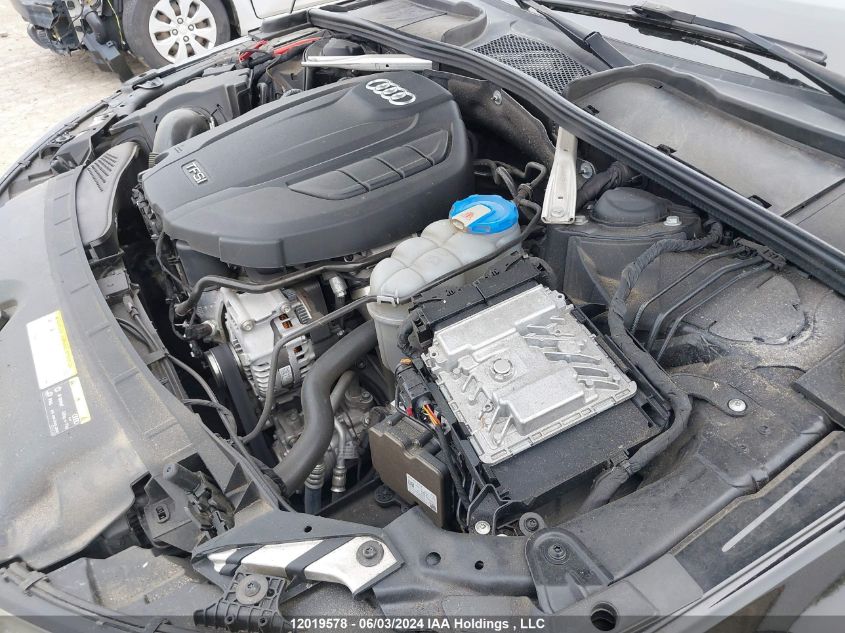 2018 Audi A4 Sedan VIN: WAUCNAF44JA145596 Lot: 12019578