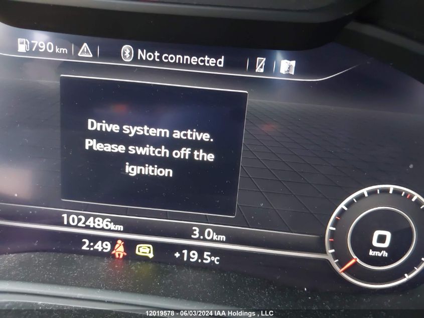 2018 Audi A4 Sedan VIN: WAUCNAF44JA145596 Lot: 12019578