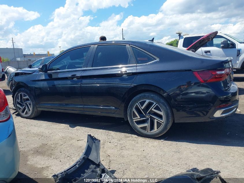 2022 Volkswagen Jetta VIN: 3VWGM7BU9NM012449 Lot: 12019582