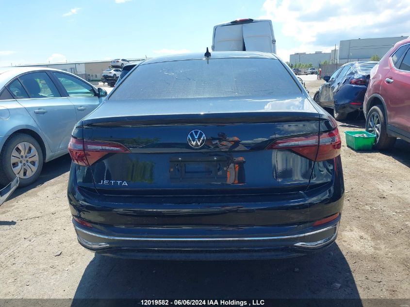2022 Volkswagen Jetta VIN: 3VWGM7BU9NM012449 Lot: 12019582
