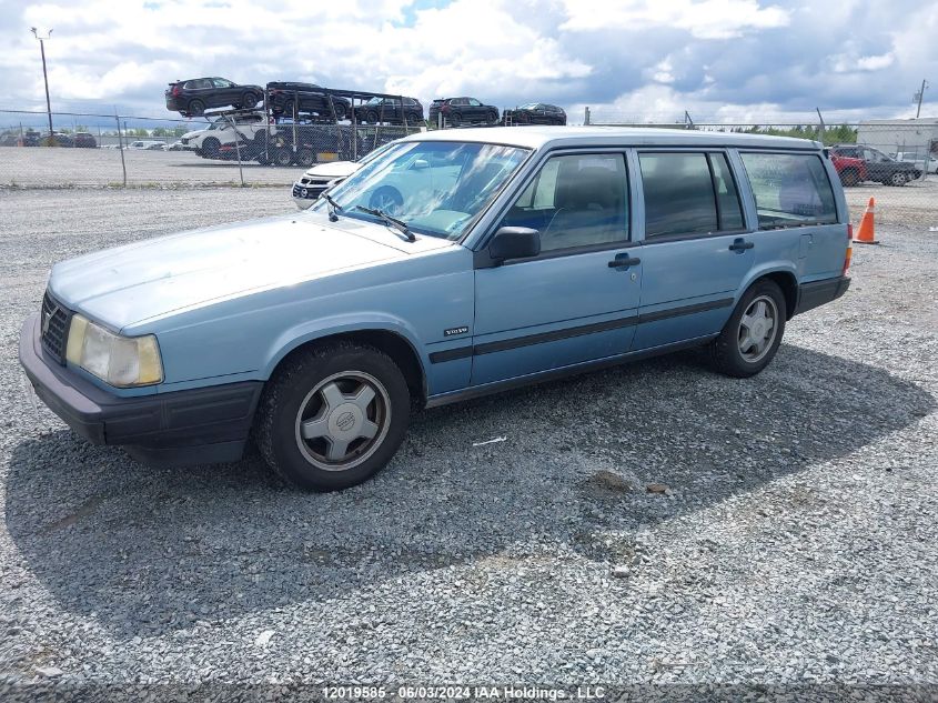 1993 Volvo 940 VIN: YV1JW8702P0069865 Lot: 12019585