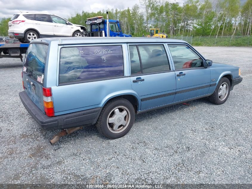 1993 Volvo 940 VIN: YV1JW8702P0069865 Lot: 12019585