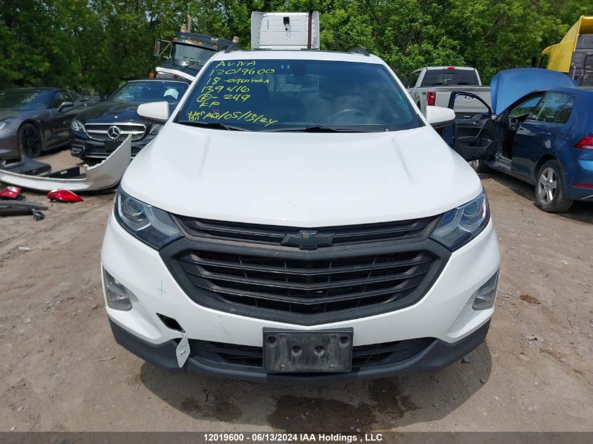 2018 Chevrolet Equinox VIN: 2GNAXSEV0J6139416 Lot: 12019600