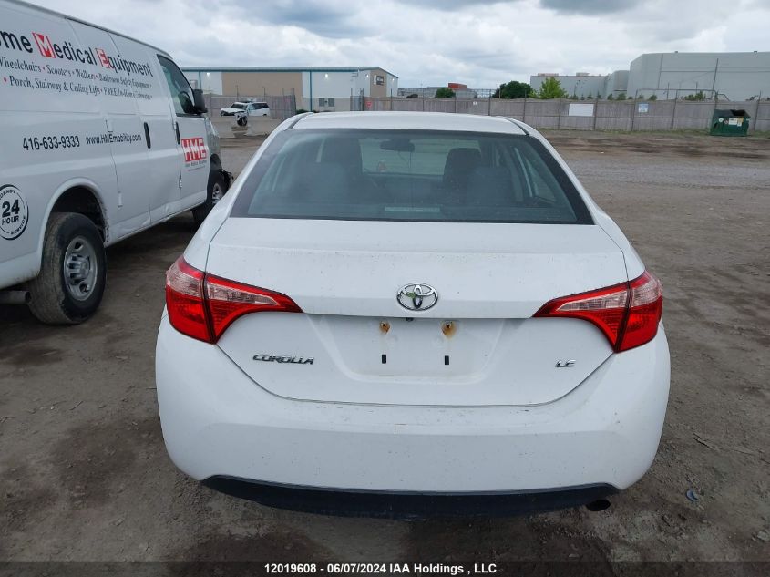 2017 Toyota Corolla Ce/Le/Se VIN: 2T1BURHE2HC802813 Lot: 12019608