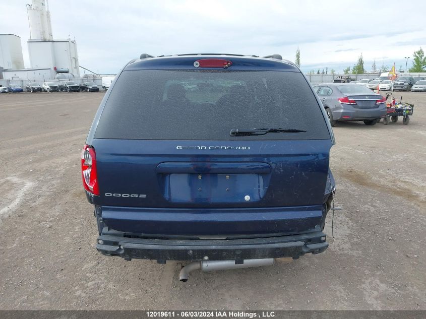 2006 Dodge Grand Caravan VIN: 1D4GP24R96B707774 Lot: 12019611