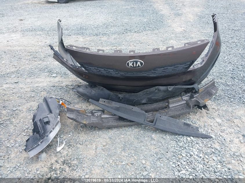 2015 Kia Rio Lx VIN: KNADM5A36F6972815 Lot: 12019619