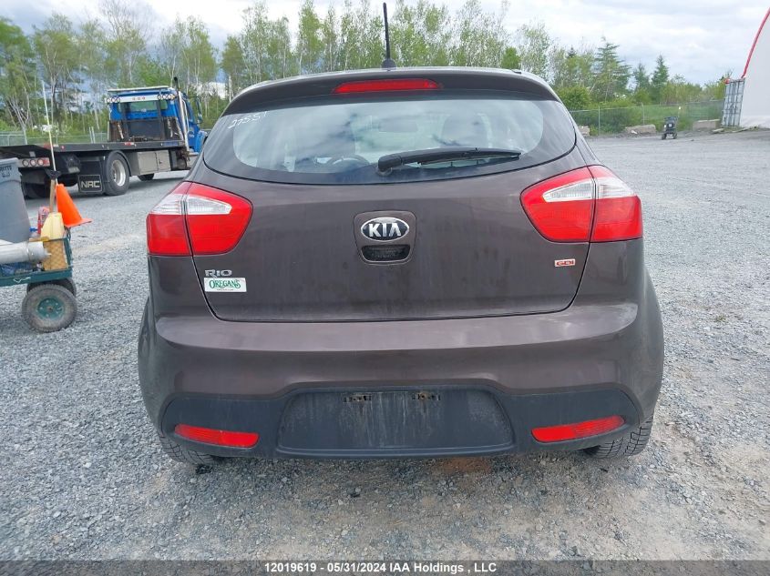 2015 Kia Rio Lx VIN: KNADM5A36F6972815 Lot: 12019619