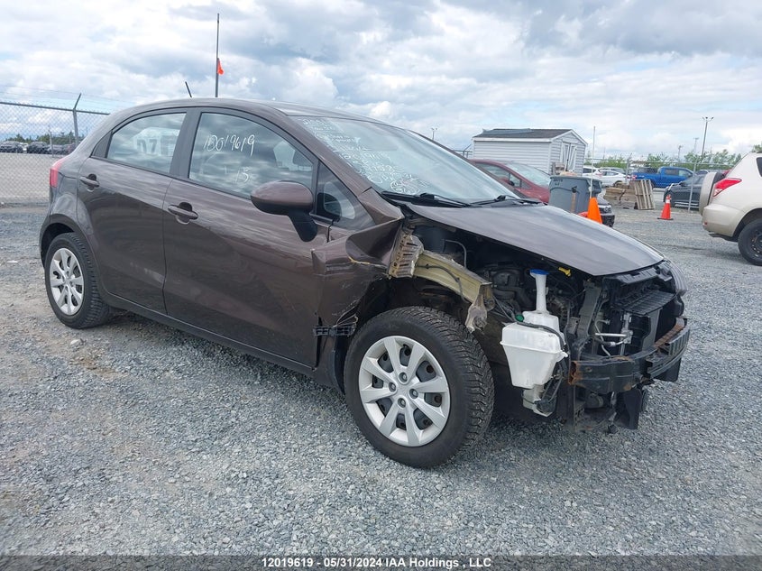 2015 Kia Rio Lx VIN: KNADM5A36F6972815 Lot: 12019619