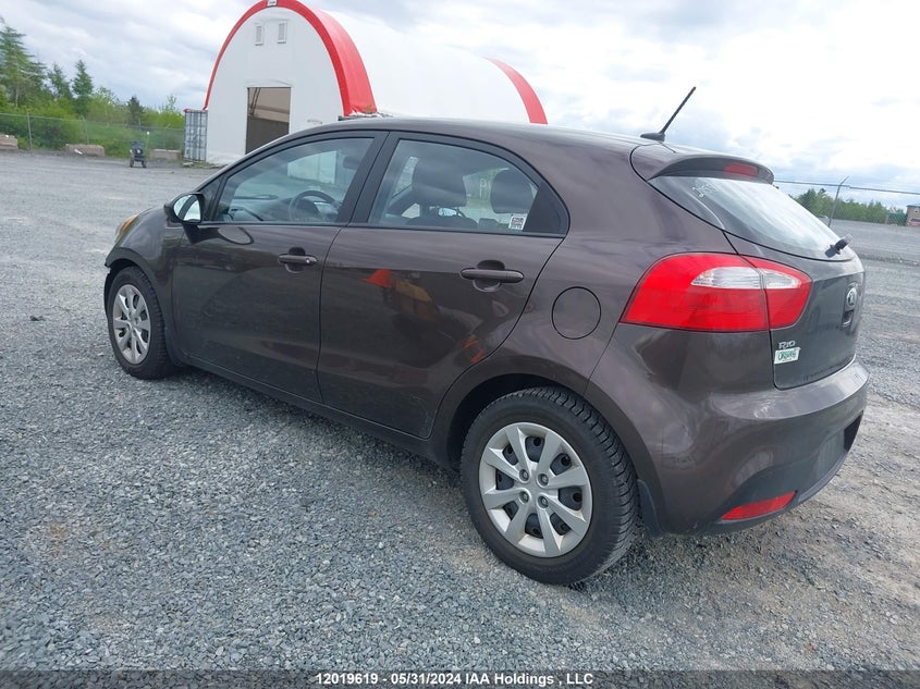 2015 Kia Rio Lx VIN: KNADM5A36F6972815 Lot: 12019619