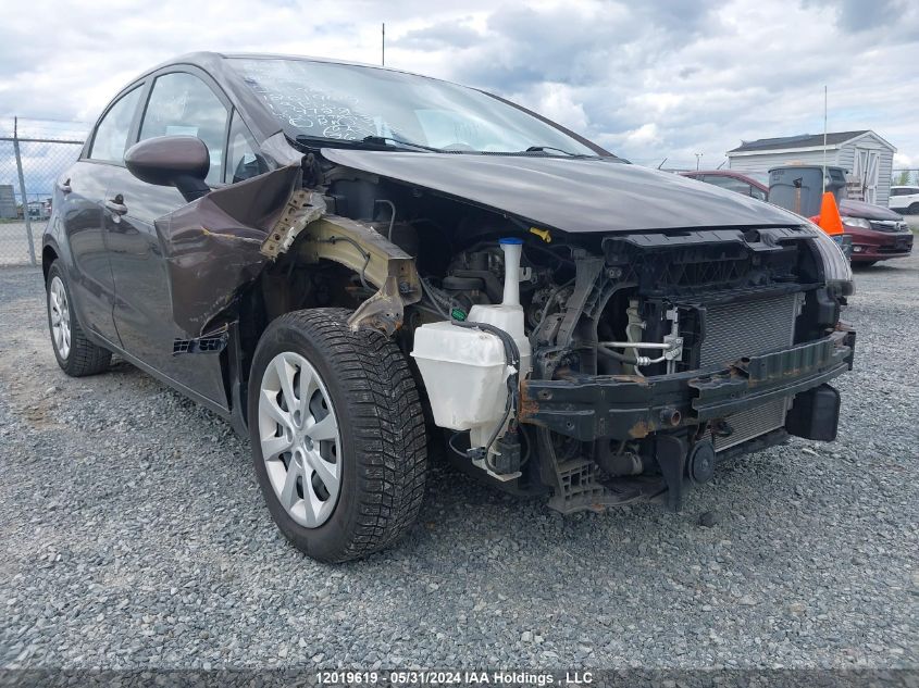 2015 Kia Rio Lx VIN: KNADM5A36F6972815 Lot: 12019619