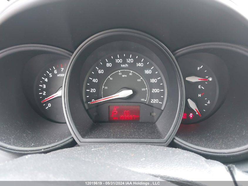 2015 Kia Rio Lx VIN: KNADM5A36F6972815 Lot: 12019619