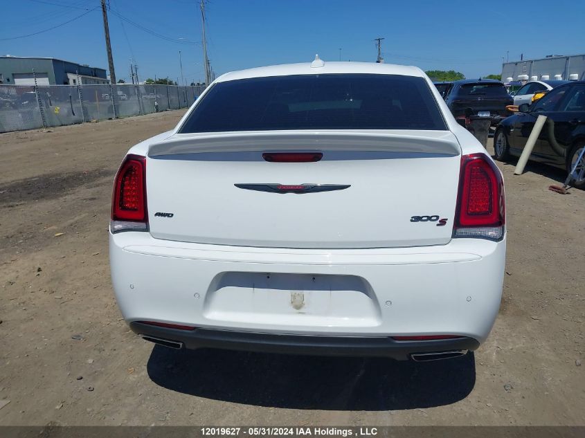 2021 Chrysler 300 S VIN: 2C3CCAGG8MH592475 Lot: 12019627